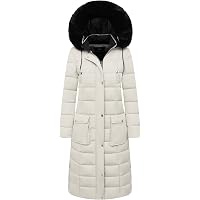 Amazon.com: Roaman's Women's Plus Size Maxi Length Puffer Coat - M